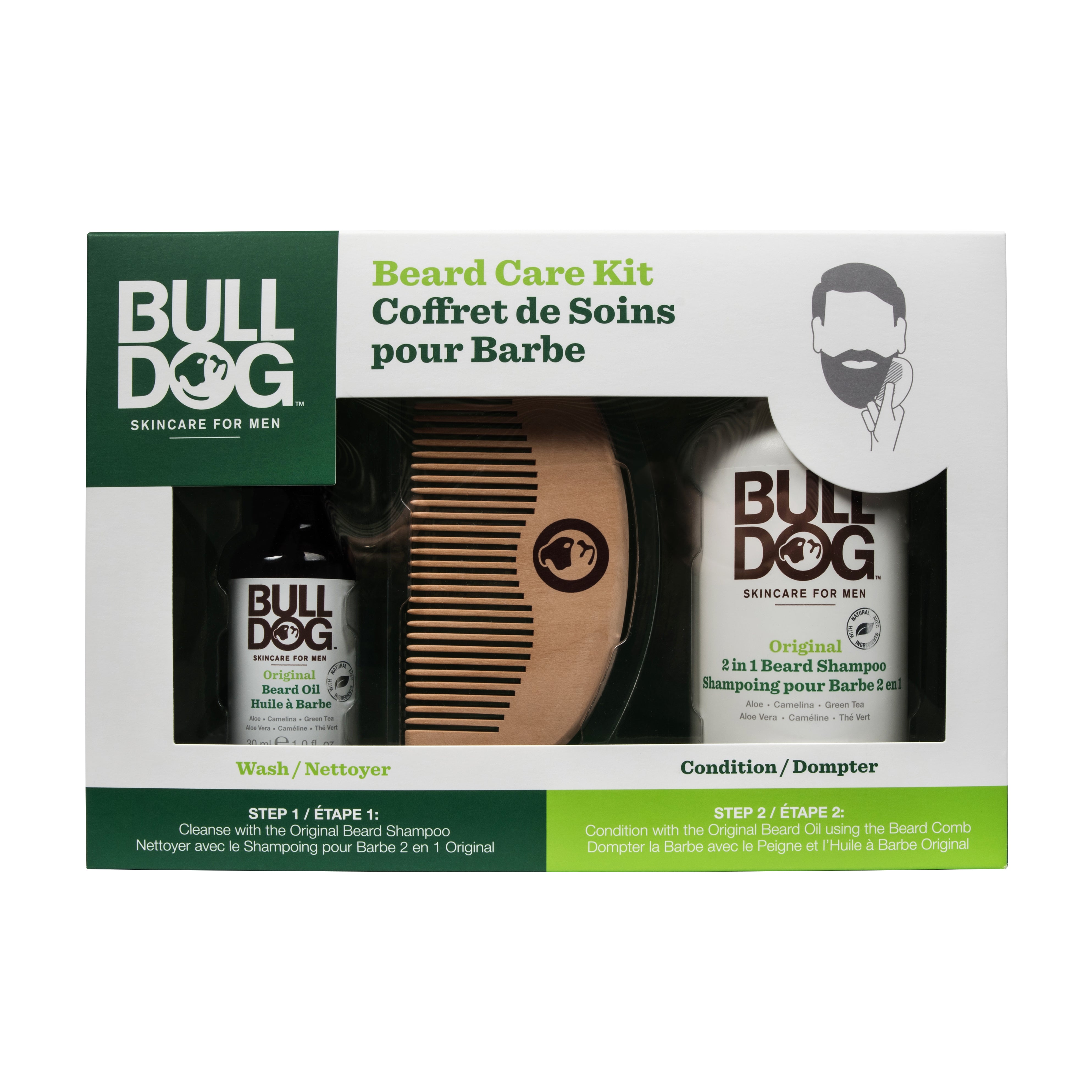 Kit de toilettage pour barbe Bulldog