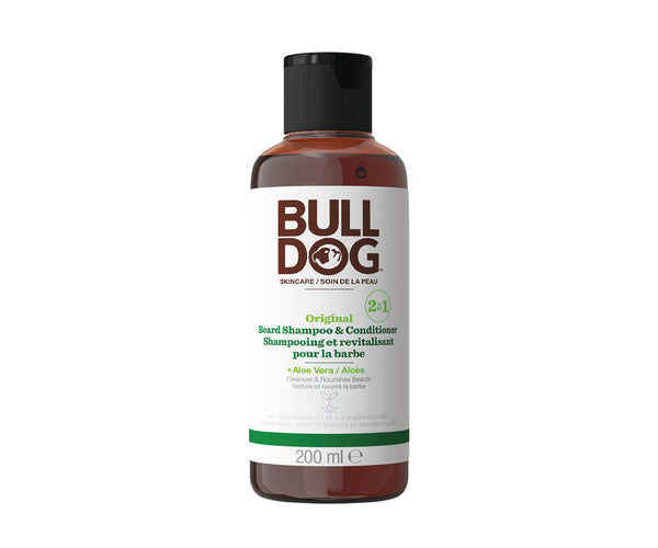 Shampooing et revitalisant pour barbe en formule originale